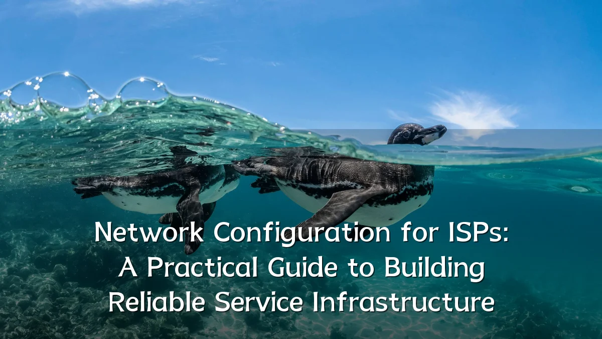Network Configuration for ISPs: A Practical Guide to Building Reliable Service Infrastructure