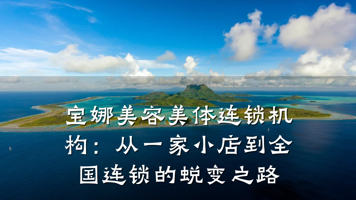 宝娜美容美体连锁机构:从一家小店到全国连锁的蜕变之路