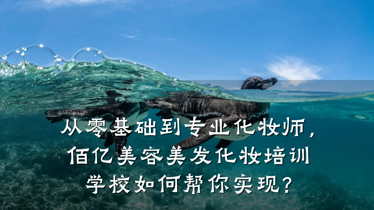 从零基础到专业化妆师,佰亿美容美发化妆培训学校如何帮你实现?