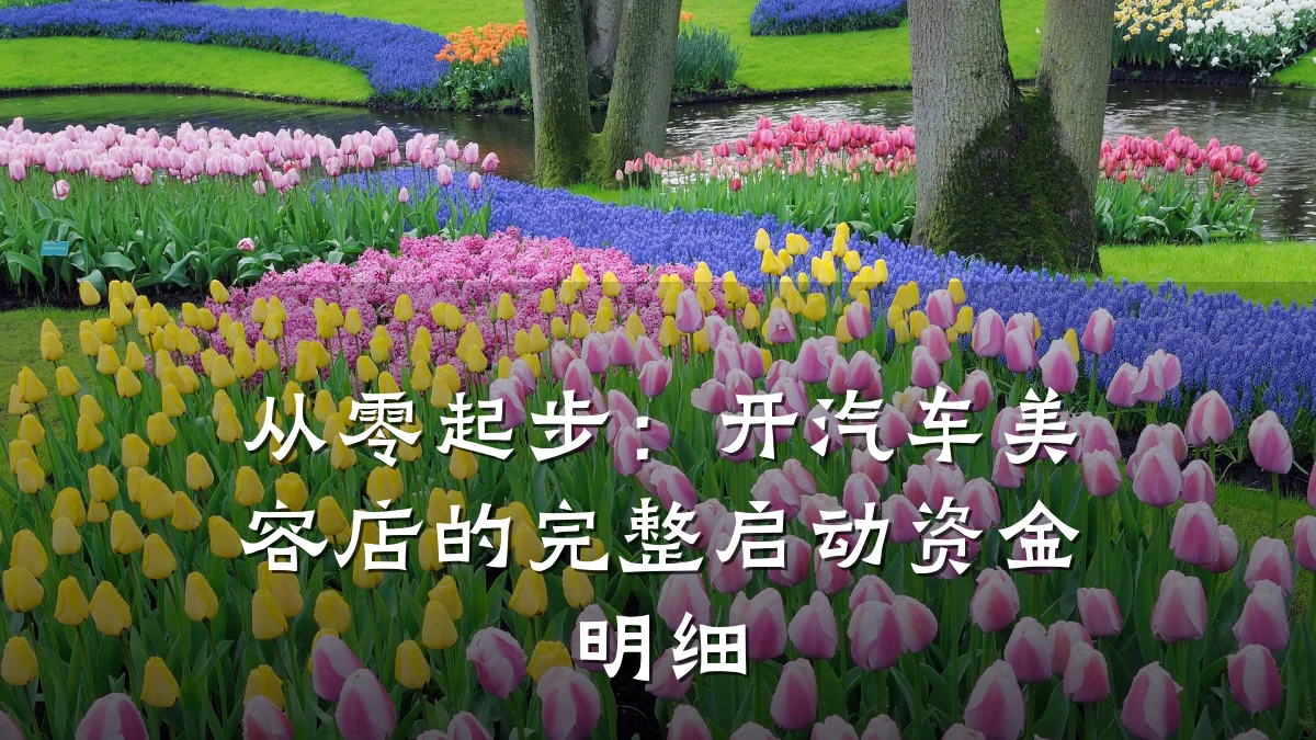 从零起步:开汽车美容店的完整启动资金明细