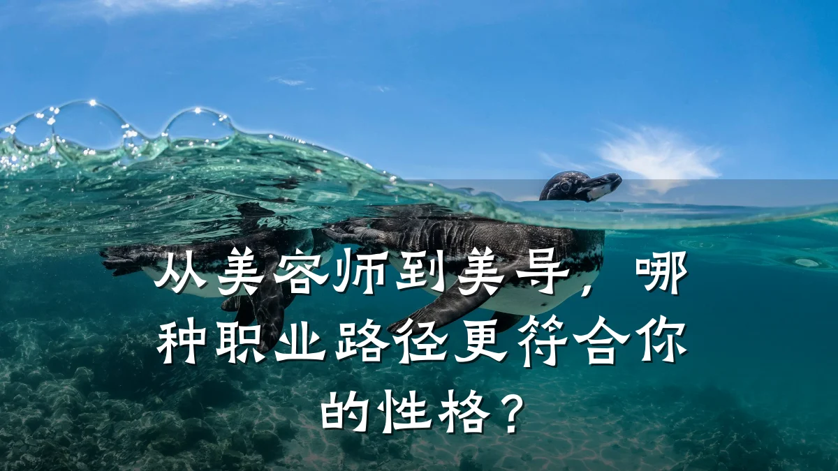 从美容师到美导,哪种职业路径更符合你的性格?