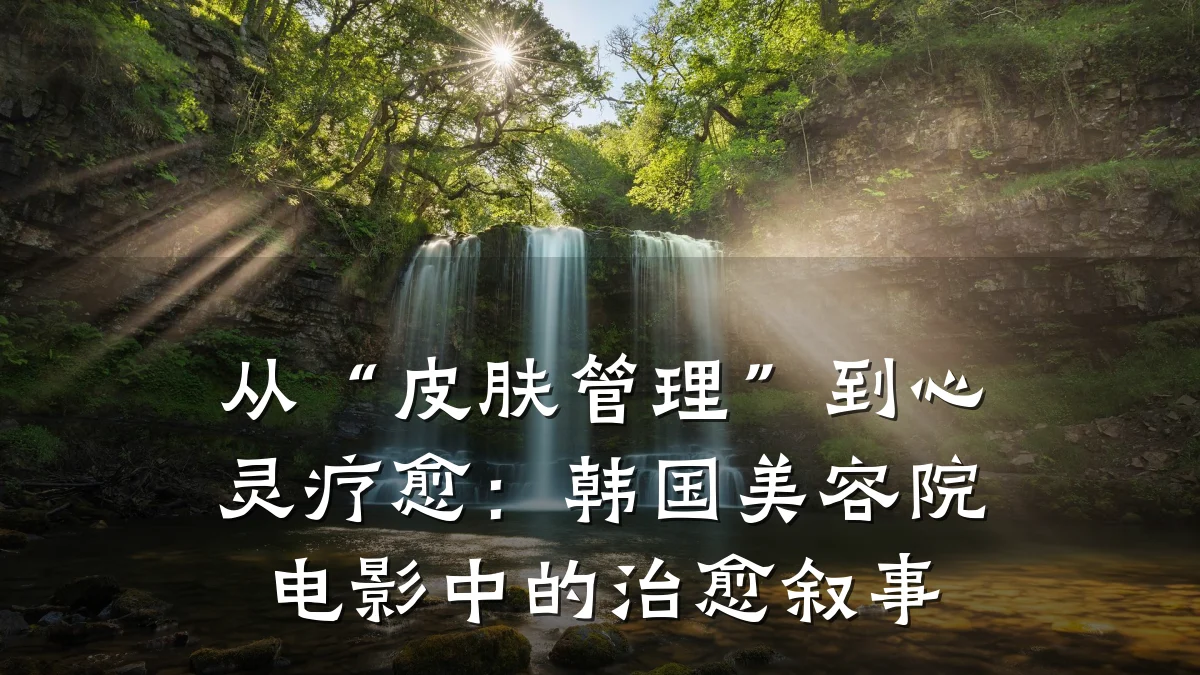 从“皮肤管理”到心灵疗愈:韩国美容院电影中的治愈叙事