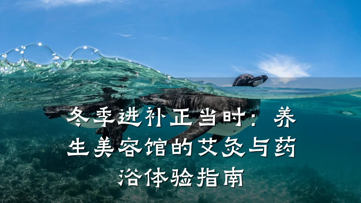 冬季进补正当时:养生美容馆的艾灸与药浴体验指南