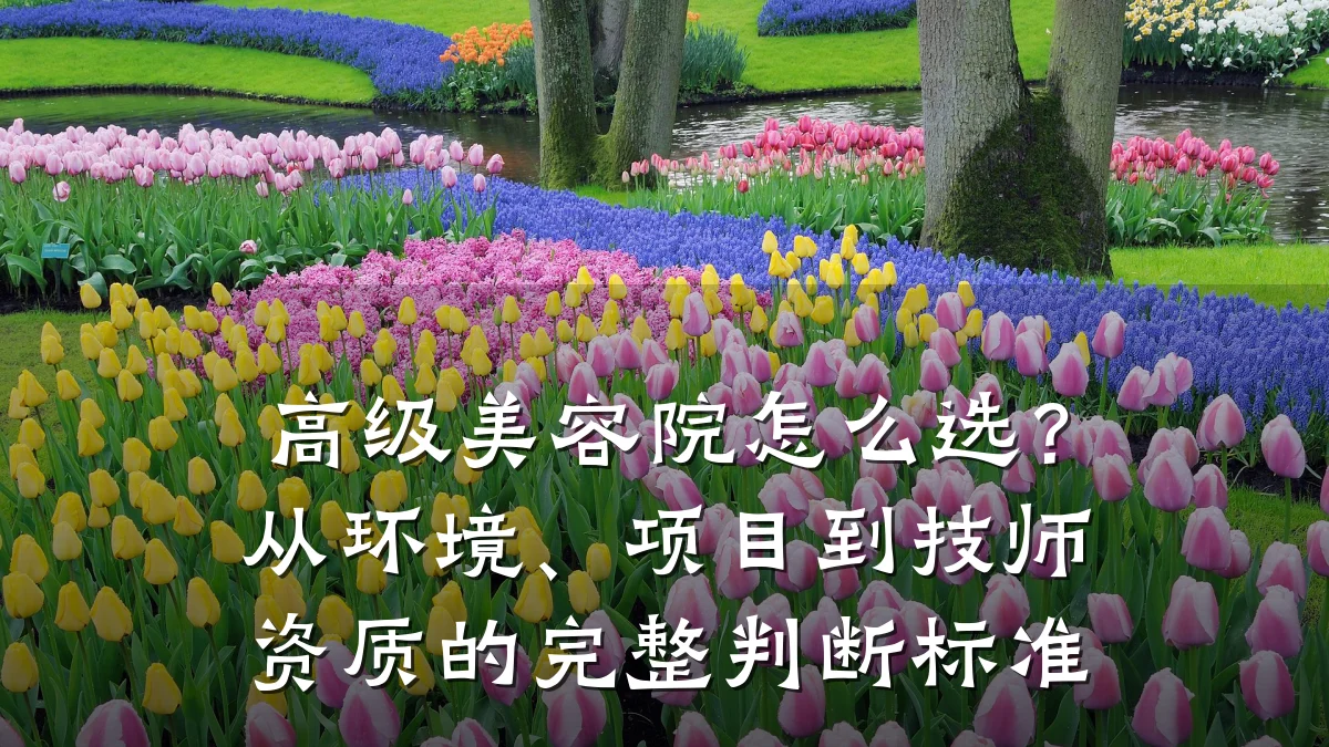 高级美容院怎么选?从环境、项目到技师资质的完整判断标准