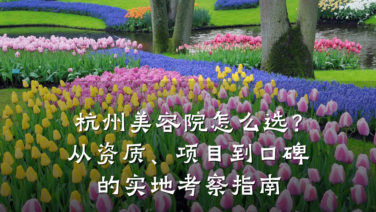 杭州美容院怎么选?从资质、项目到口碑的实地考察指南