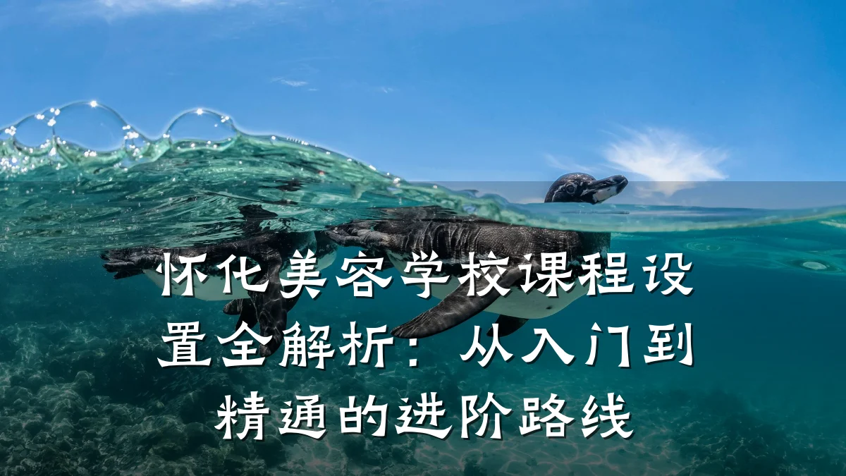 怀化美容学校课程设置全解析:从入门到精通的进阶路线