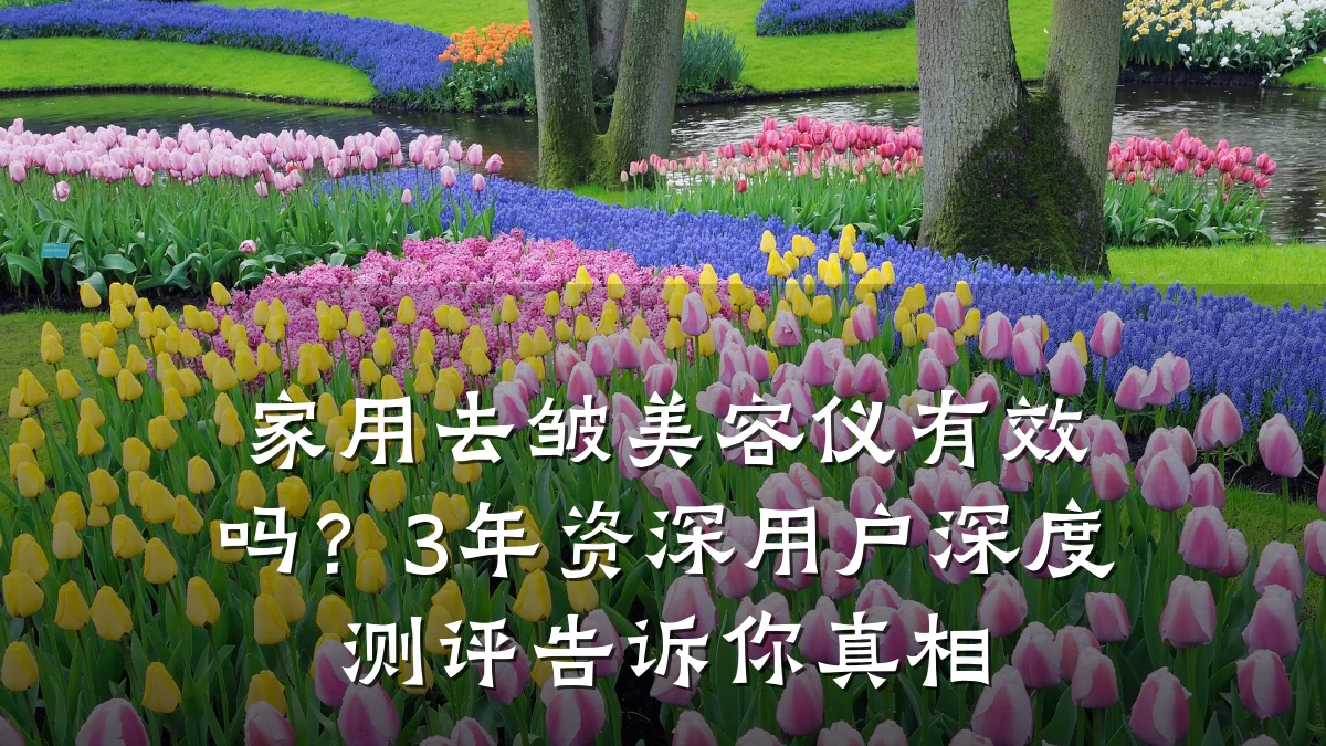 家用去皱美容仪有效吗?3年资深用户深度测评告诉你真相