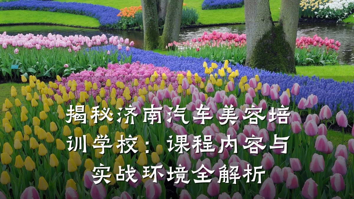 揭秘济南汽车美容培训学校：课程内容与实战环境全解析