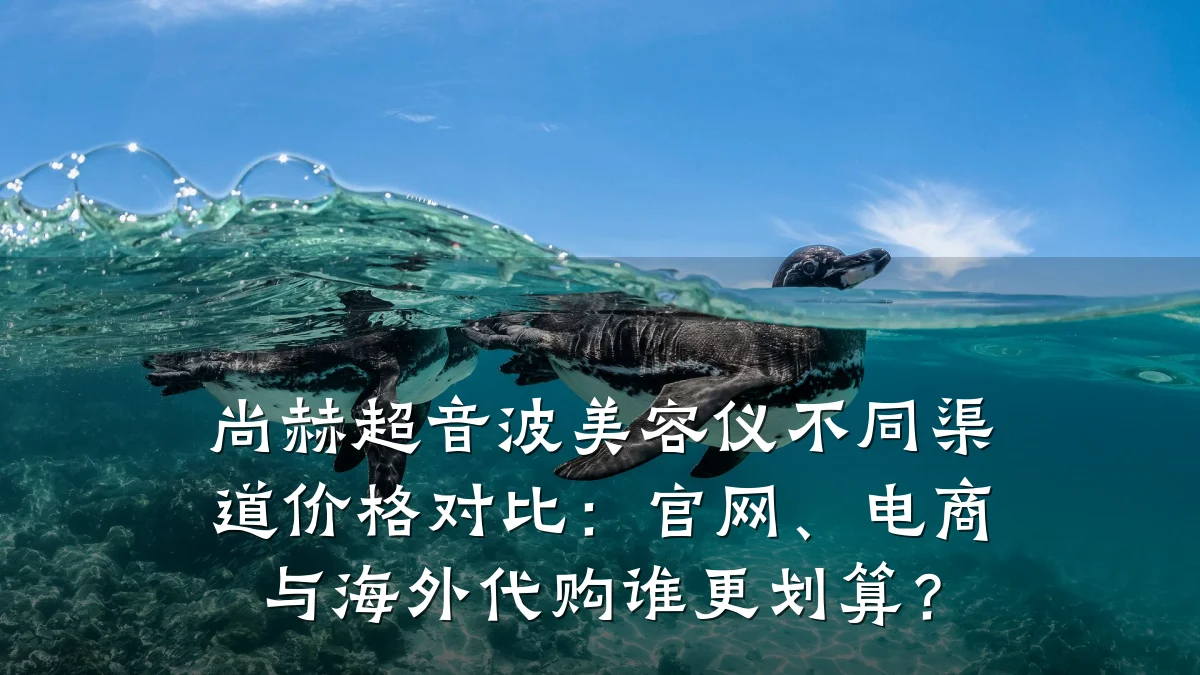 尚赫超音波美容仪不同渠道价格对比：官网、电商与海外代购谁更划算？