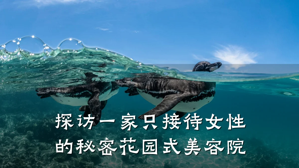 探访一家只接待女性的秘密花园式美容院