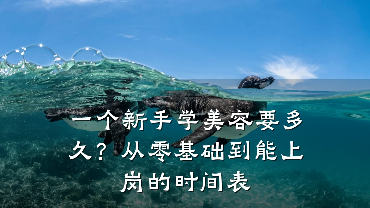 一个新手学美容要多久?从零基础到能上岗的时间表