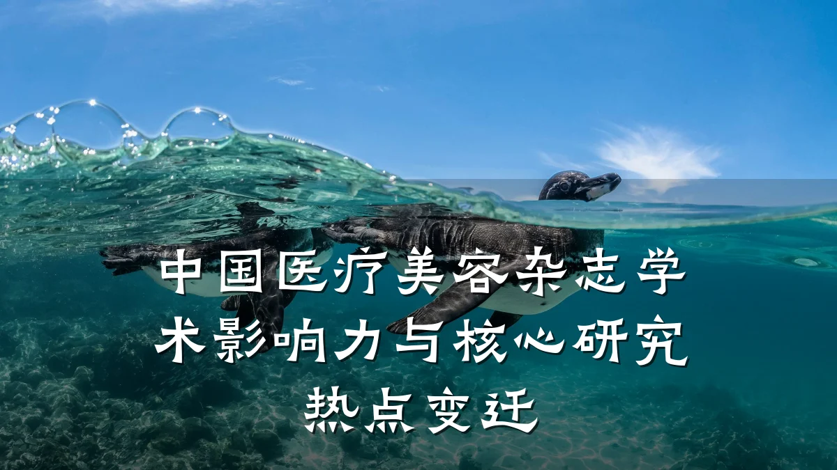 中国医疗美容杂志学术影响力与核心研究热点变迁