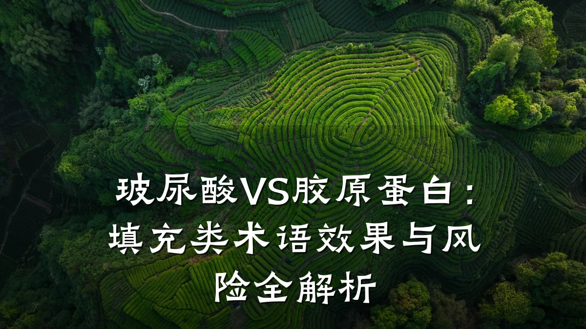 玻尿酸VS胶原蛋白：填充类术语效果与风险全解析