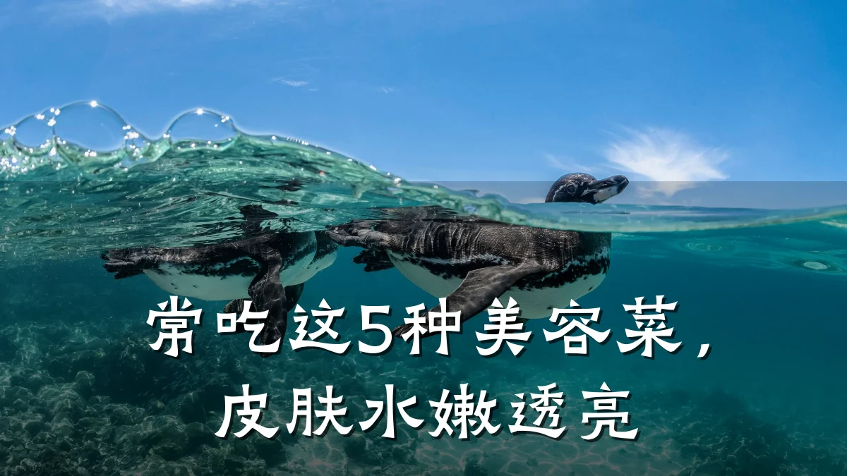 常吃这5种美容菜,皮肤水嫩透亮