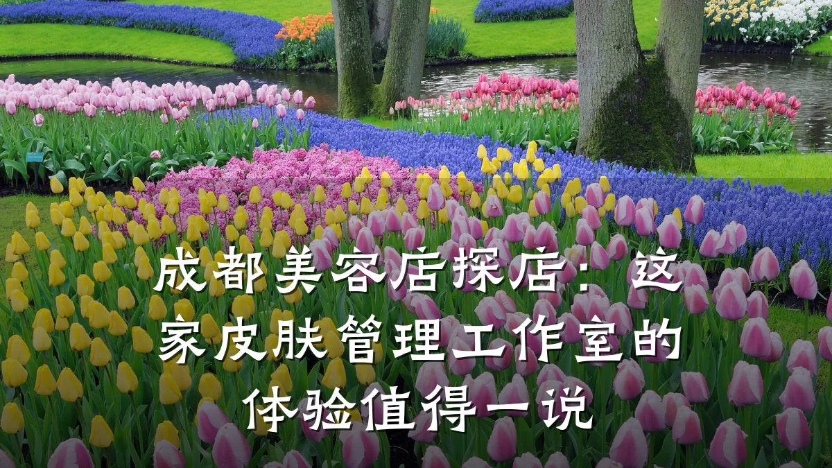 成都美容店探店:这家皮肤管理工作室的体验值得一说