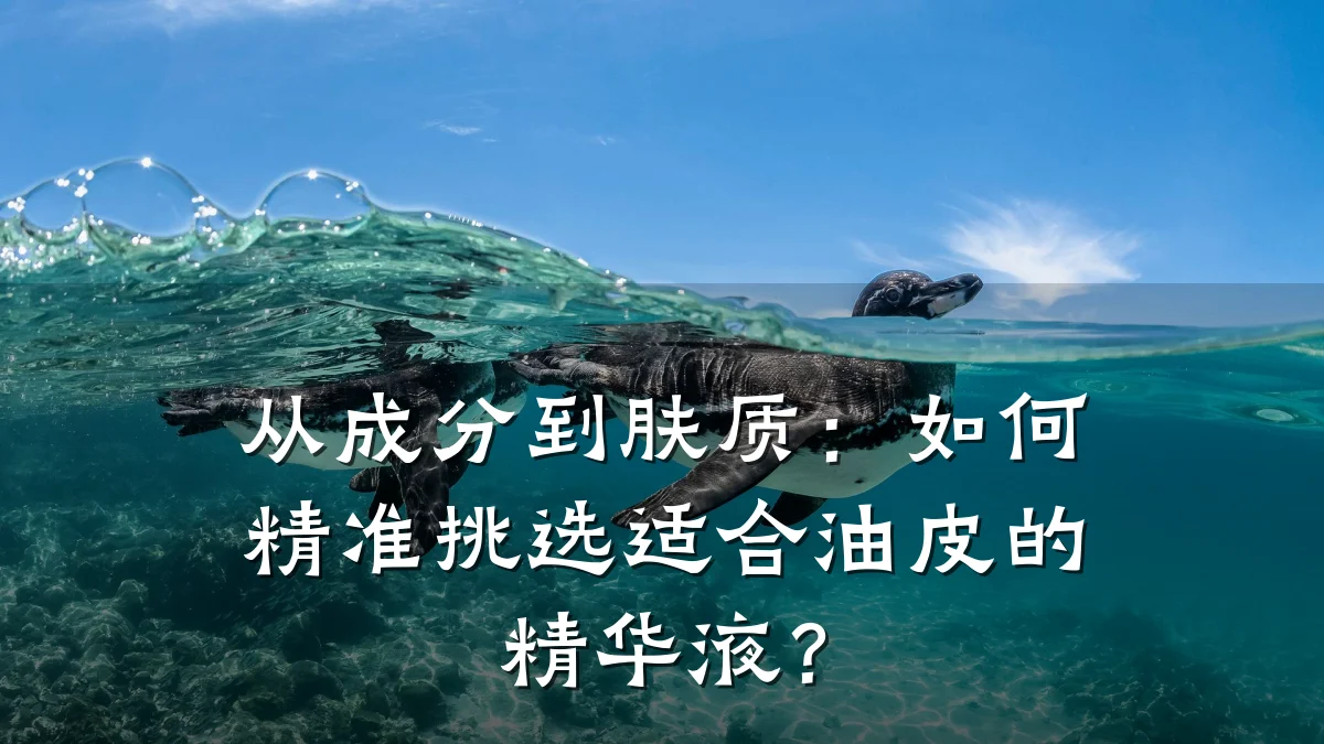 从成分到肤质:如何精准挑选适合油皮的精华液?