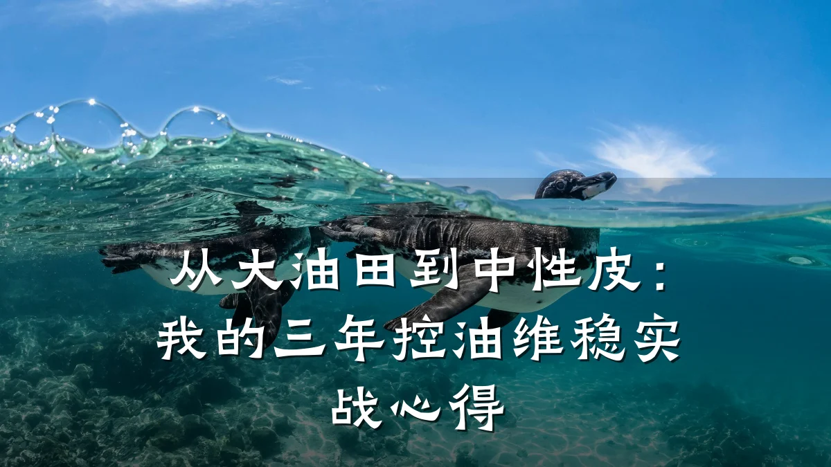 从大油田到中性皮:我的三年控油维稳实战心得