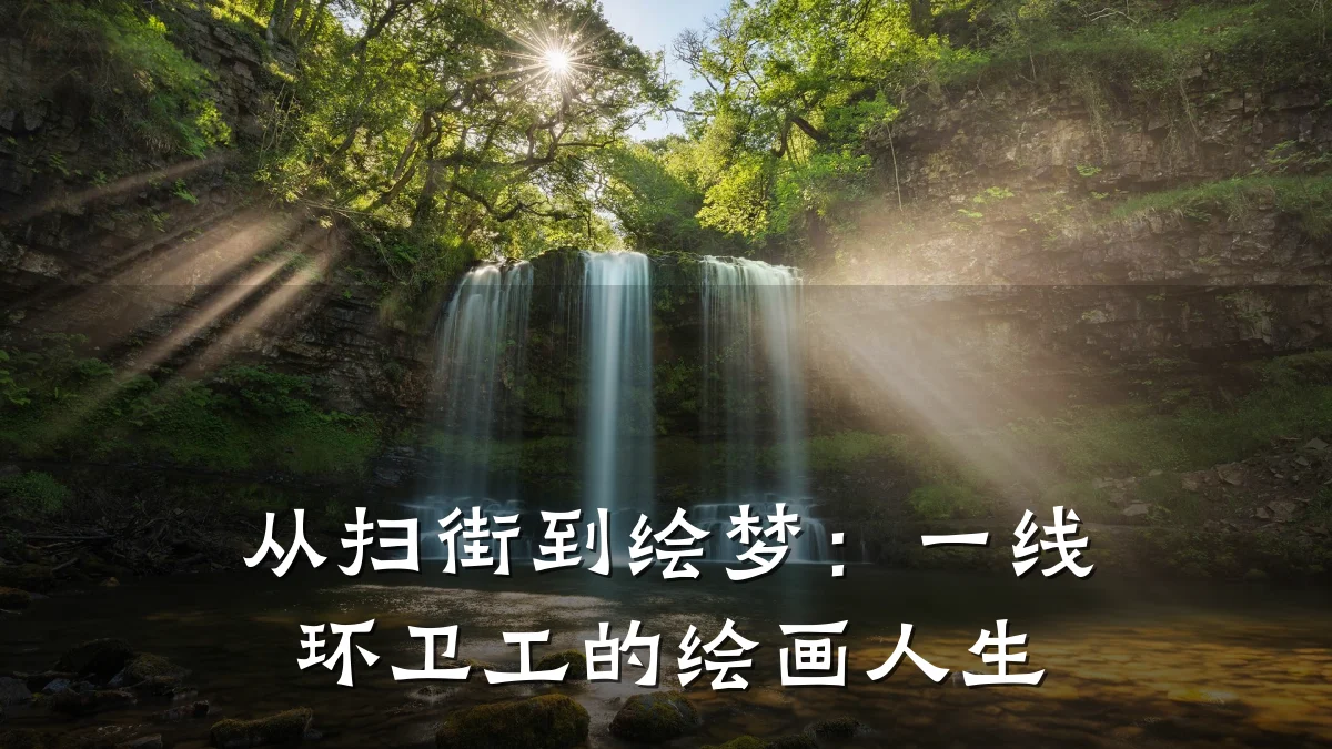 从扫街到绘梦：一线环卫工的绘画人生