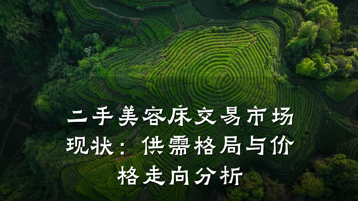 二手美容床交易市场现状：供需格局与价格走向分析