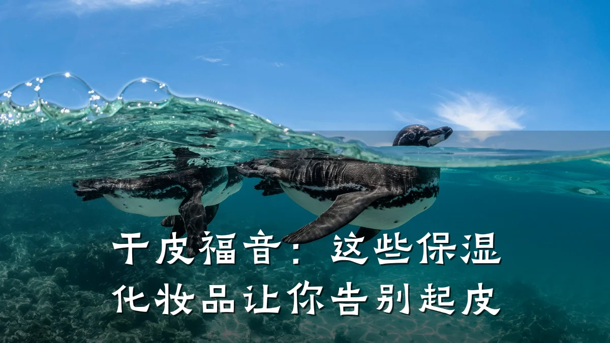 干皮福音：这些保湿化妆品让你告别起皮