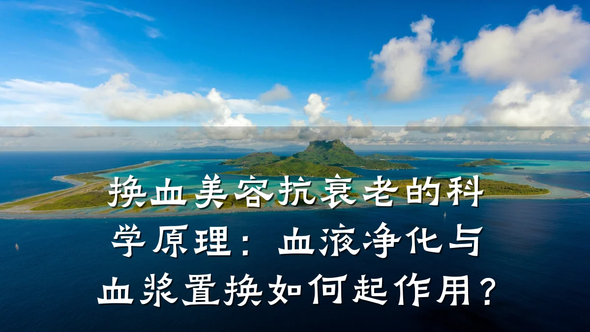 换血美容抗衰老的科学原理：血液净化与血浆置换如何起作用？