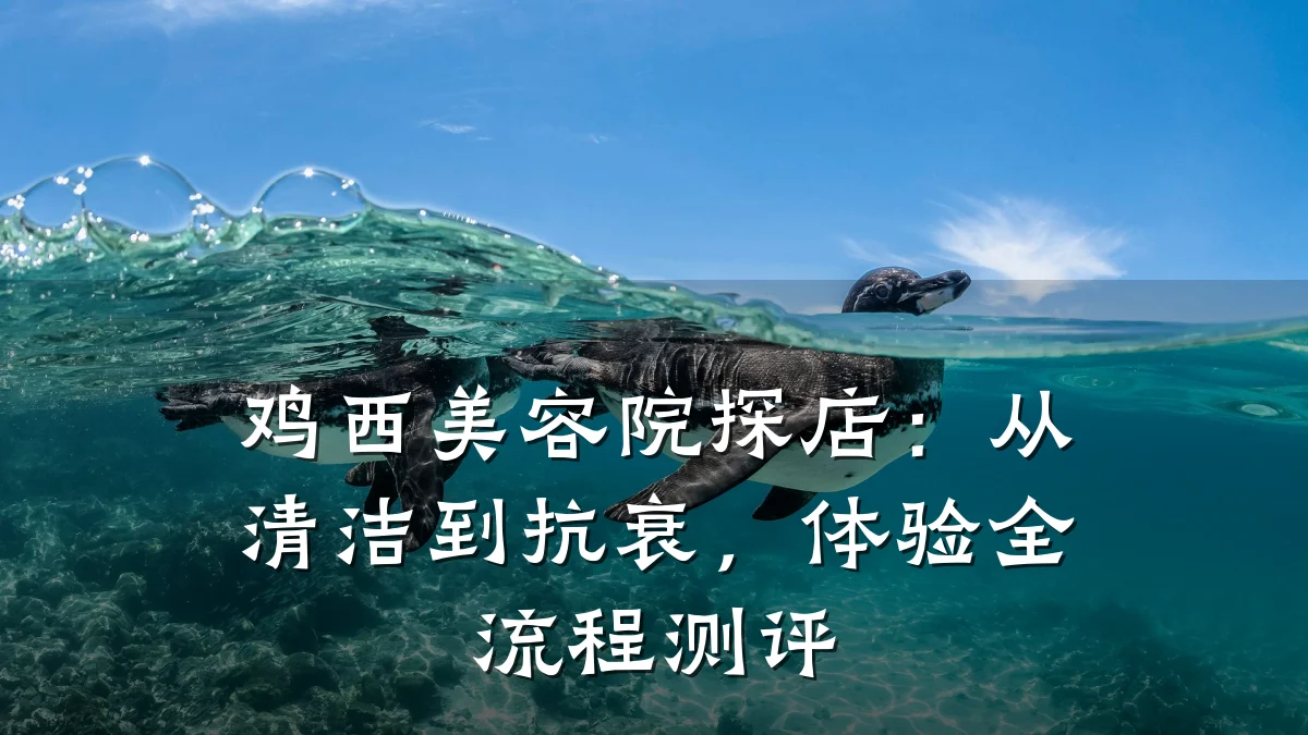 鸡西美容院探店:从清洁到抗衰,体验全流程测评