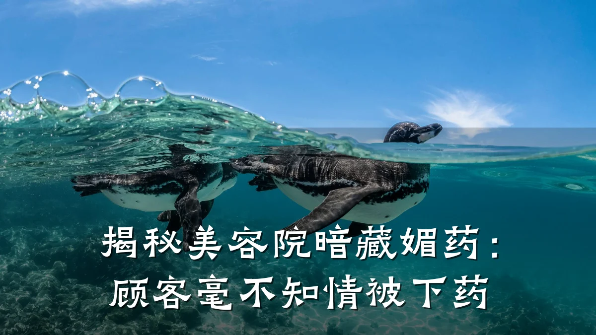 揭秘美容院暗藏媚药：顾客毫不知情被下药