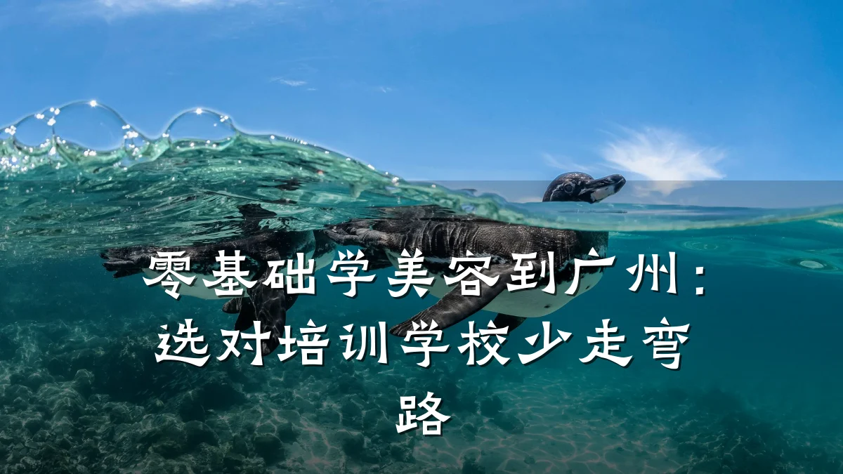 零基础学美容到广州：选对培训学校少走弯路