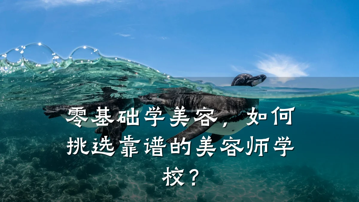 零基础学美容,如何挑选靠谱的美容师学校?