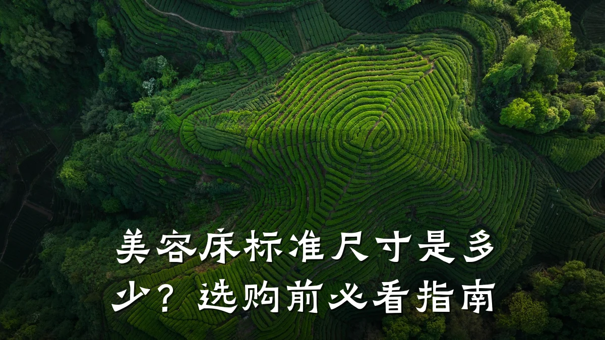 美容床标准尺寸是多少？选购前必看指南