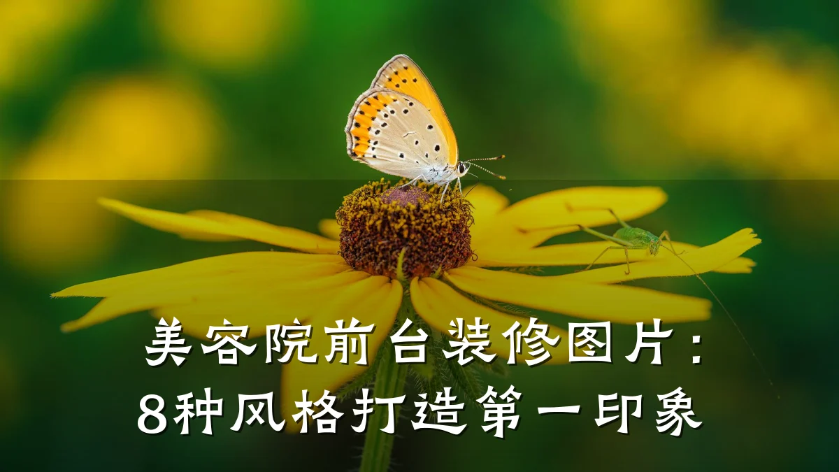 美容院前台装修图片:8种风格打造第一印象