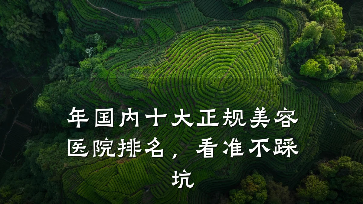 年国内十大正规美容医院排名,看准不踩坑