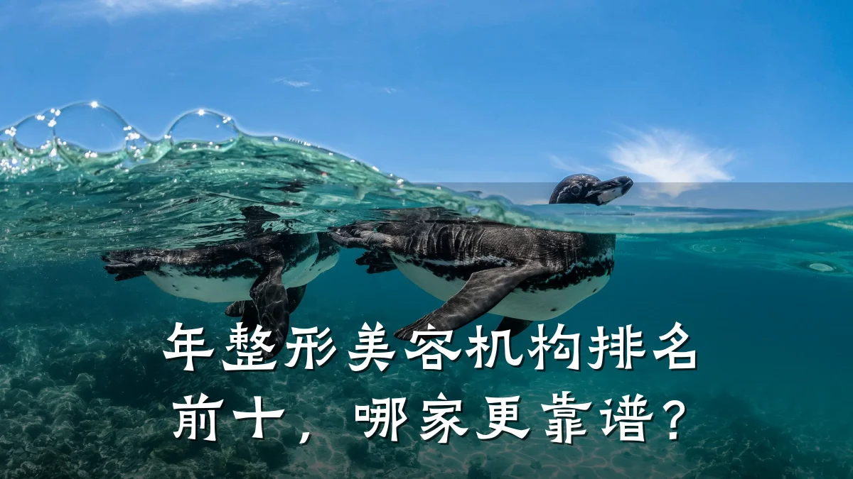 年整形美容机构排名前十，哪家更靠谱？