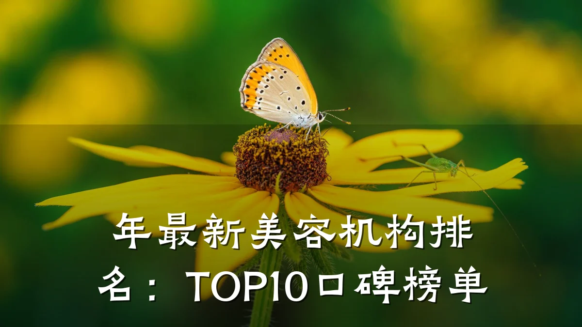 年最新美容机构排名:TOP10口碑榜单