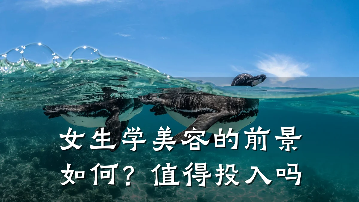 女生学美容的前景如何？值得投入吗