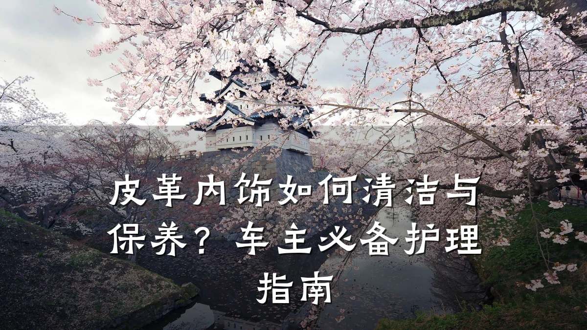 皮革内饰如何清洁与保养？车主必备护理指南