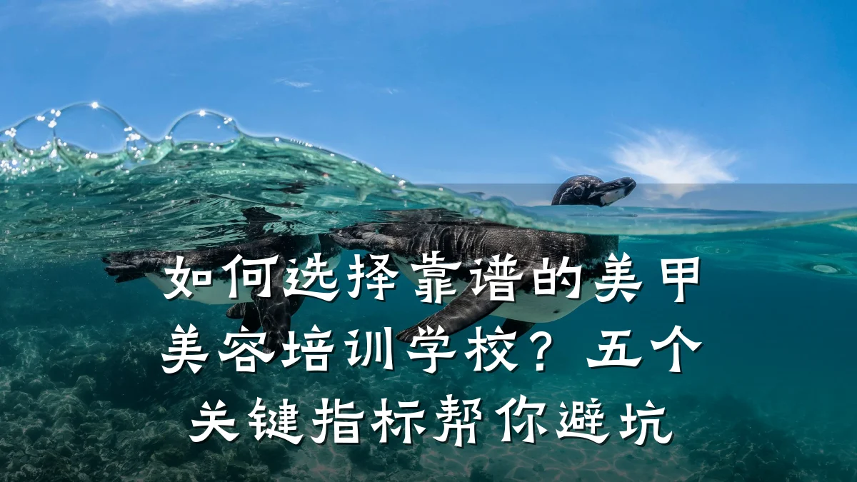如何选择靠谱的美甲美容培训学校?五个关键指标帮你避坑