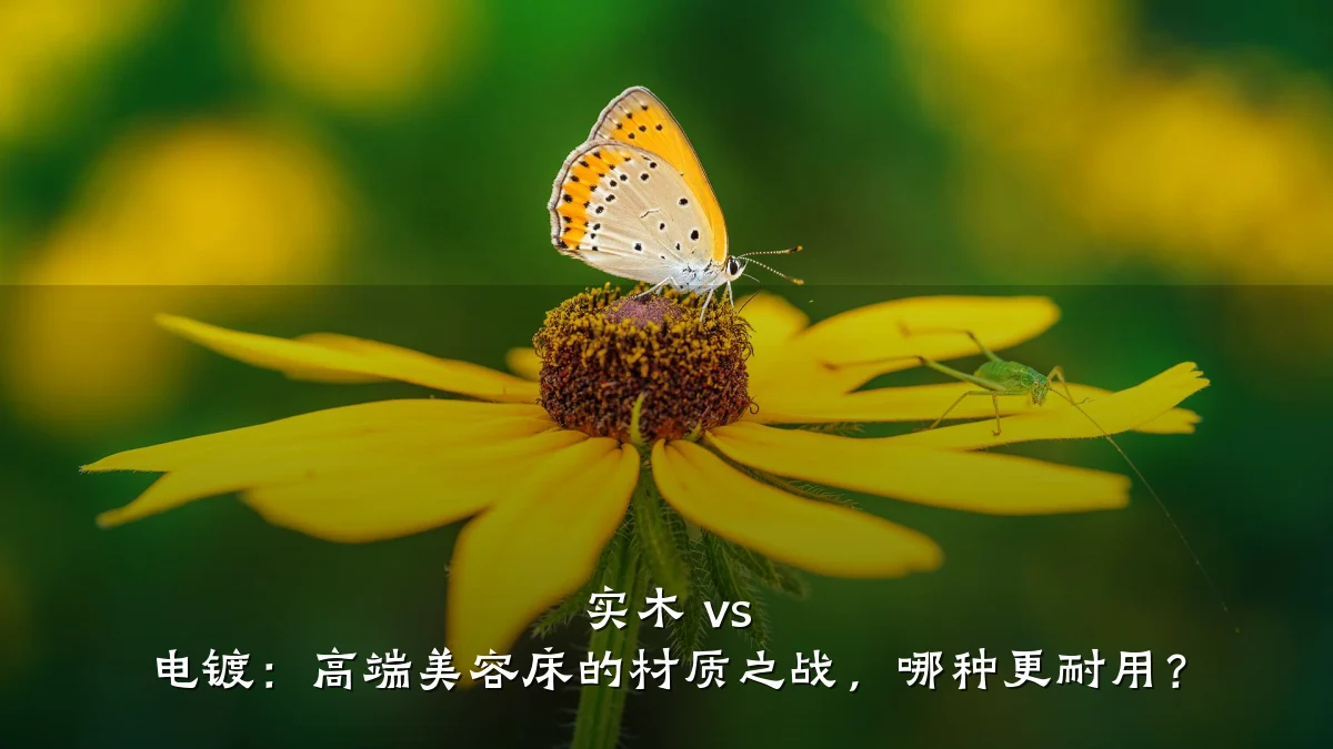 实木 vs 电镀：高端美容床的材质之战，哪种更耐用？