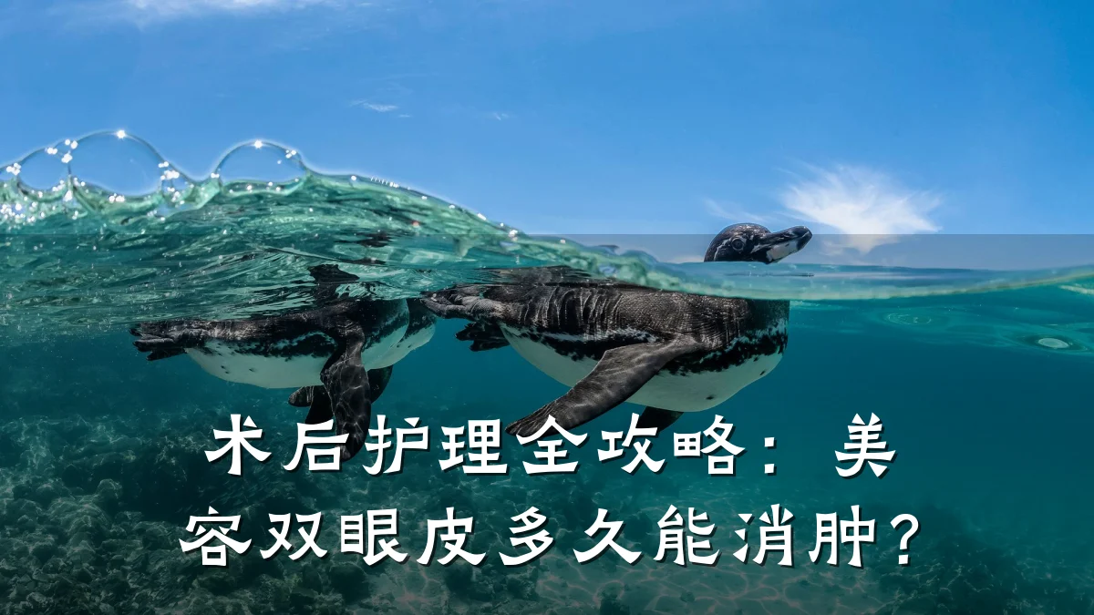 术后护理全攻略:美容双眼皮多久能消肿?