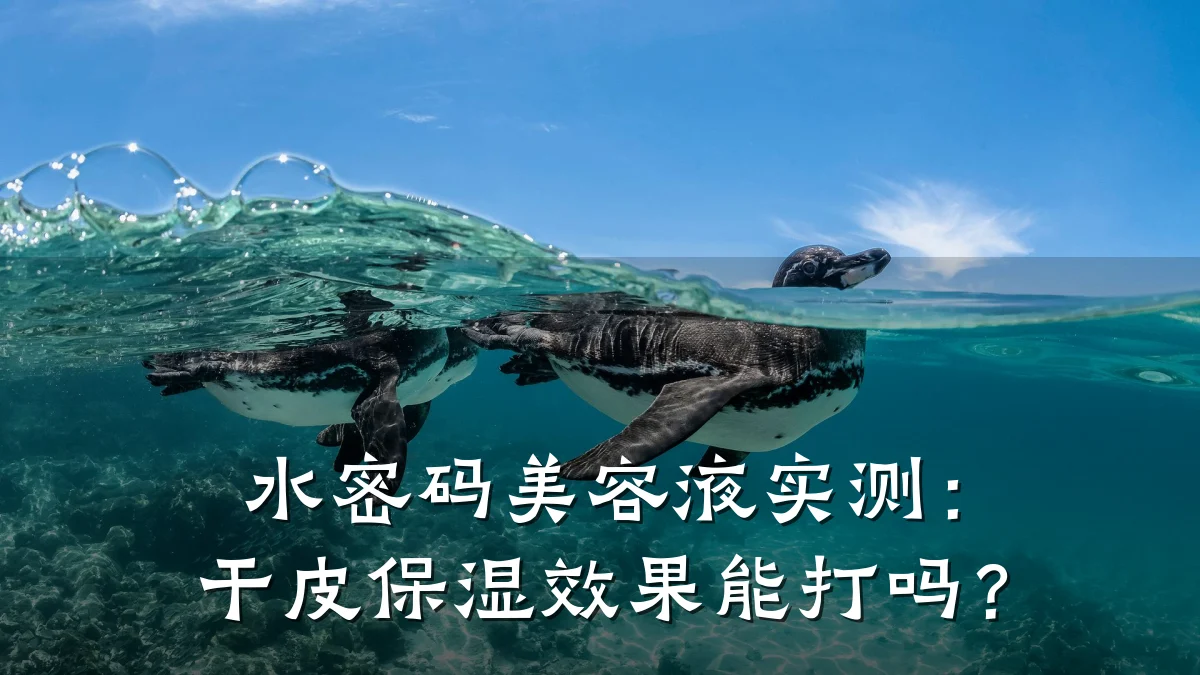 水密码美容液实测：干皮保湿效果能打吗？