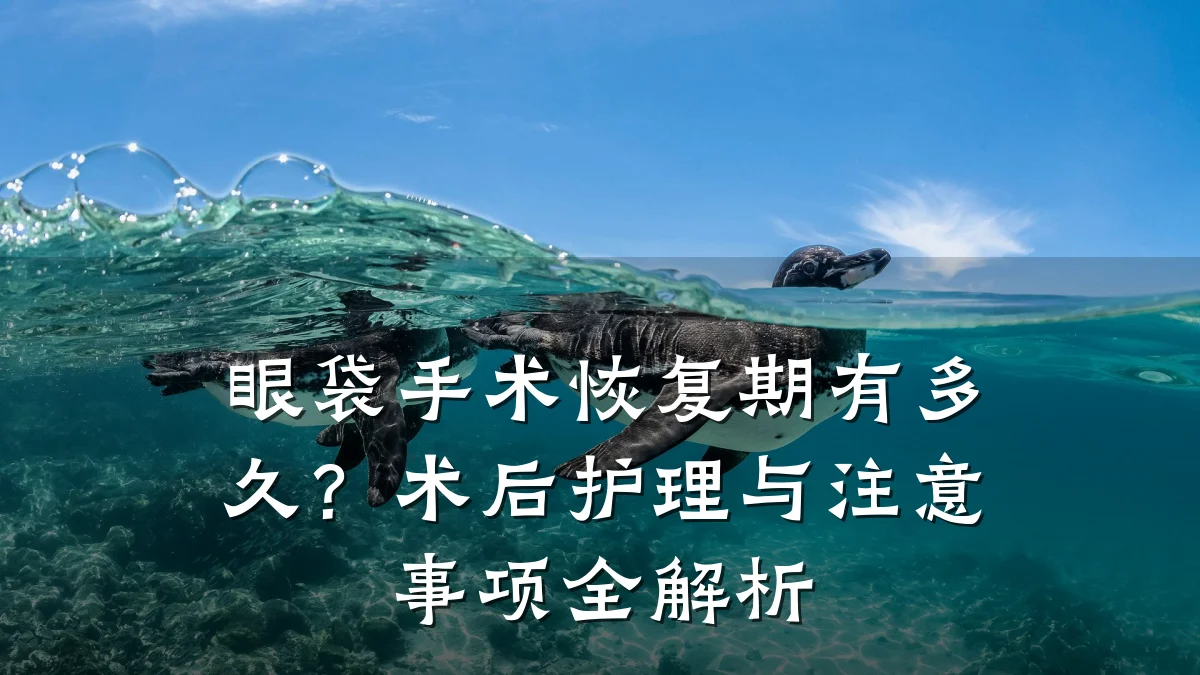 眼袋手术恢复期有多久？术后护理与注意事项全解析