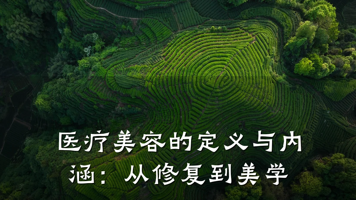 医疗美容的定义与内涵：从修复到美学
