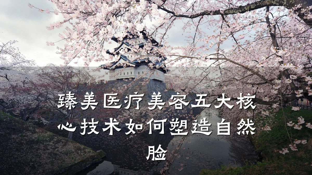 臻美医疗美容五大核心技术如何塑造自然脸