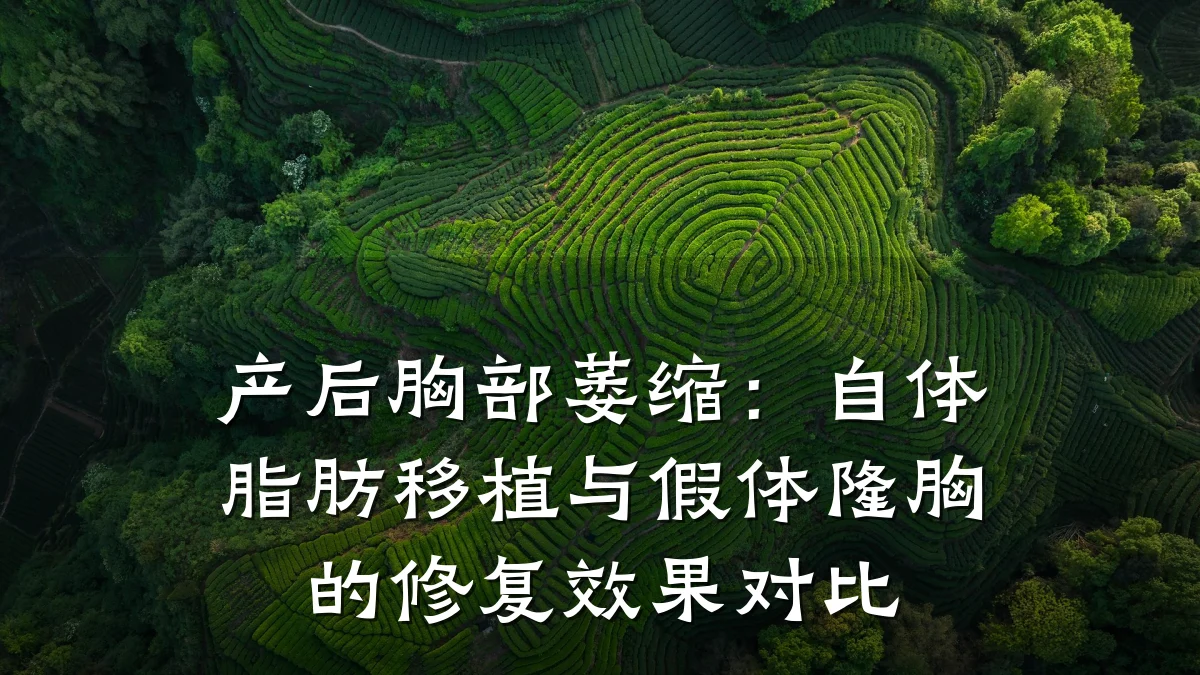产后胸部萎缩：自体脂肪移植与假体隆胸的修复效果对比