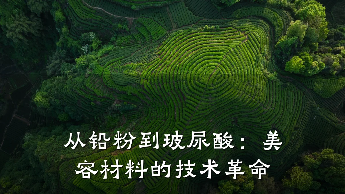 从铅粉到玻尿酸：美容材料的技术革命