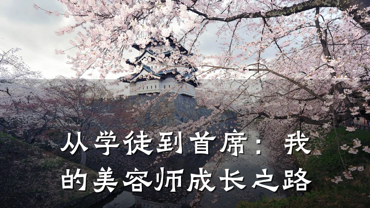 从学徒到首席：我的美容师成长之路