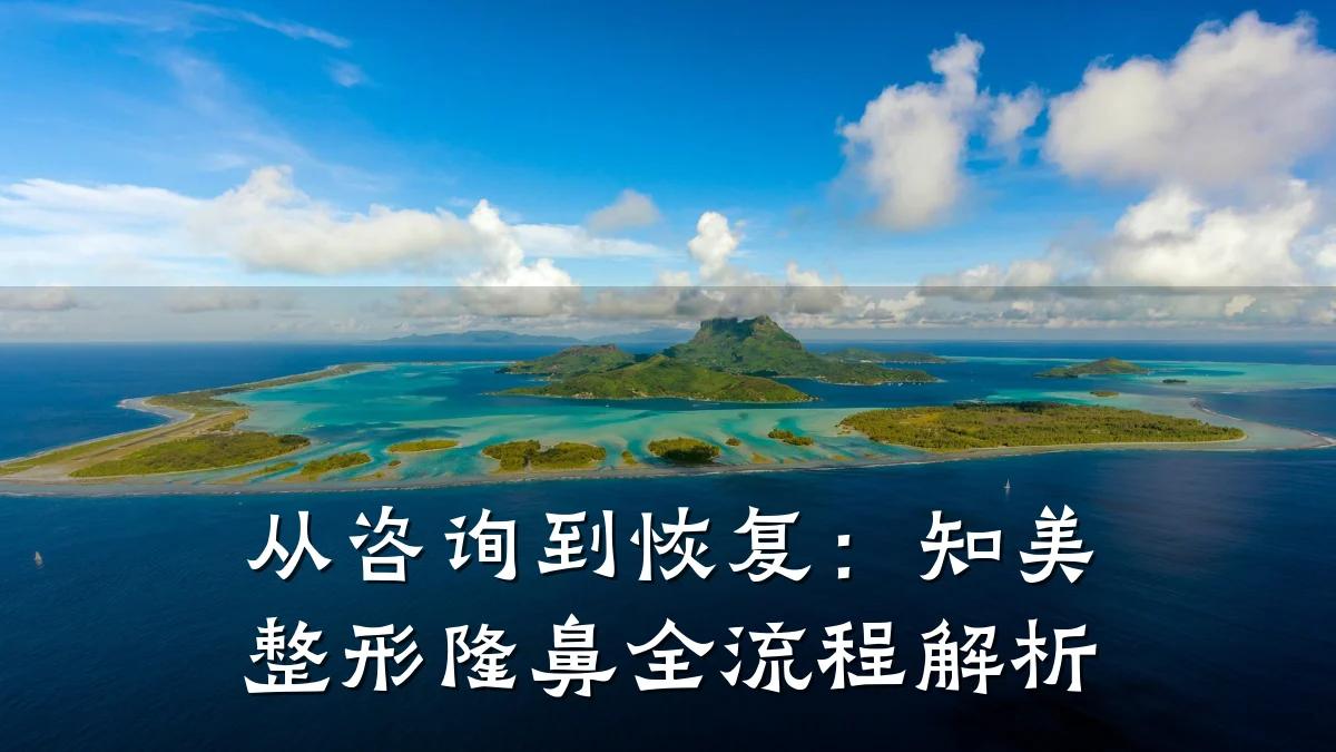 从咨询到恢复：知美整形隆鼻全流程解析