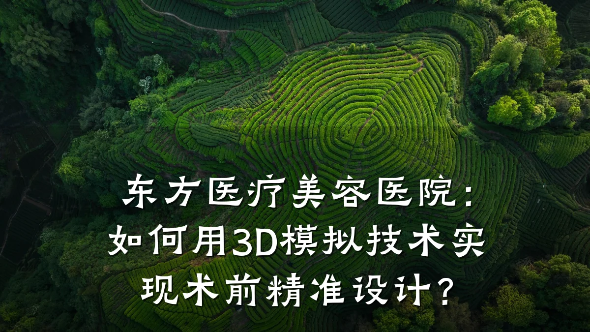 东方医疗美容医院：如何用3D模拟技术实现术前精准设计？