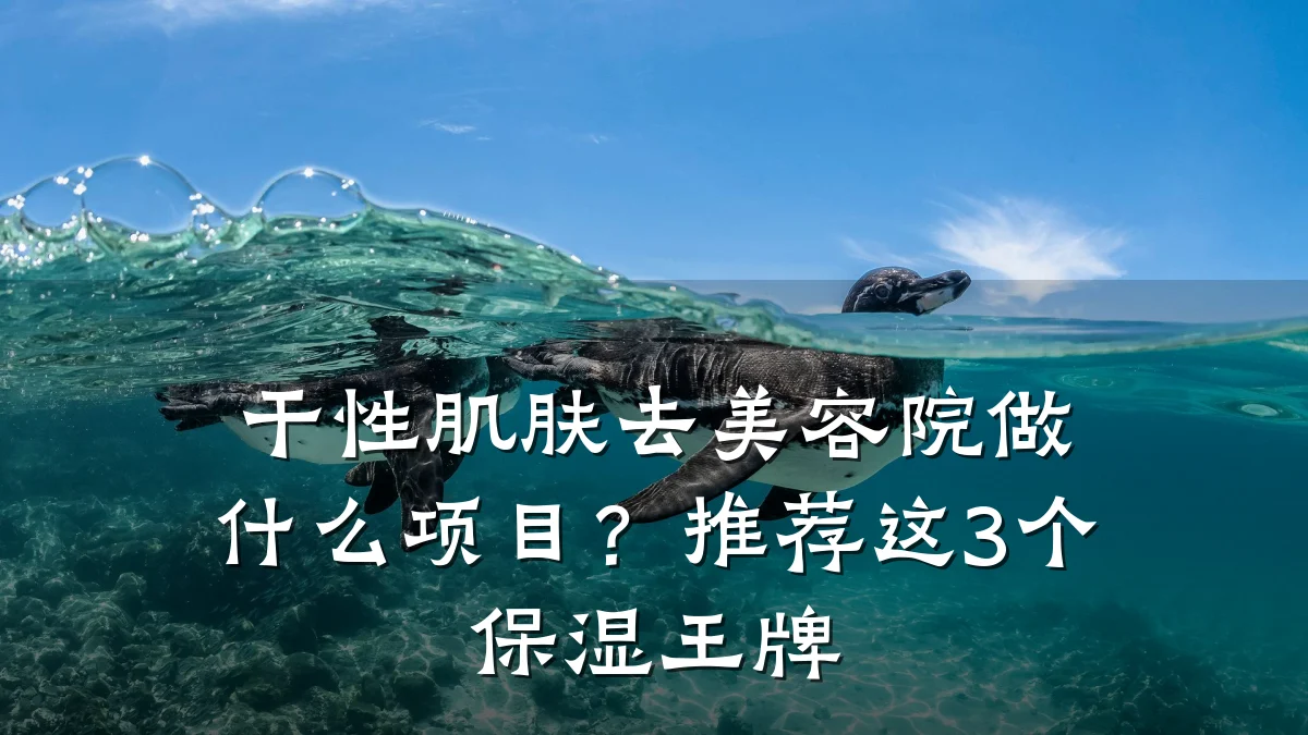 干性肌肤去美容院做什么项目？推荐这3个保湿王牌