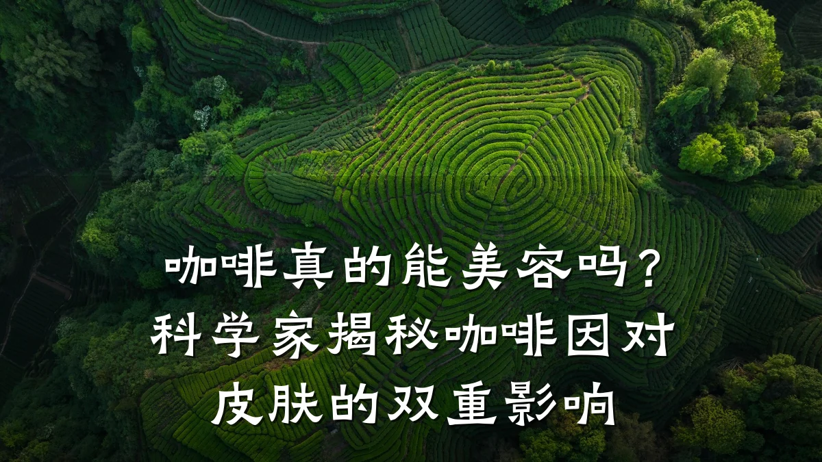 咖啡真的能美容吗？科学家揭秘咖啡因对皮肤的双重影响